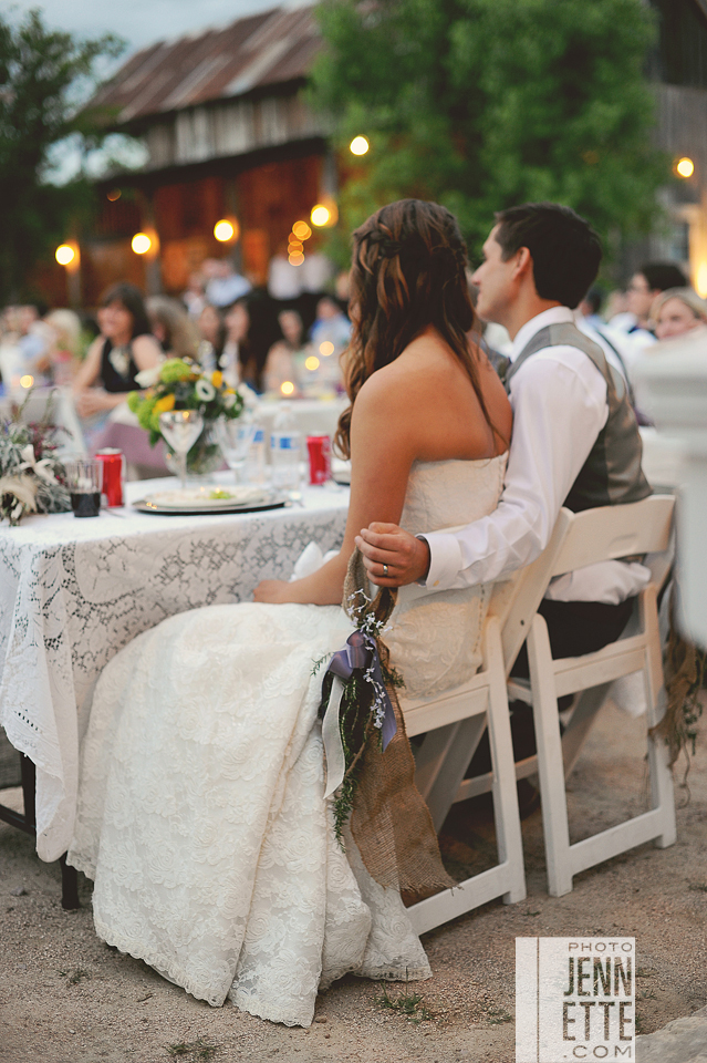 dinner at star hill ranch wedding venue