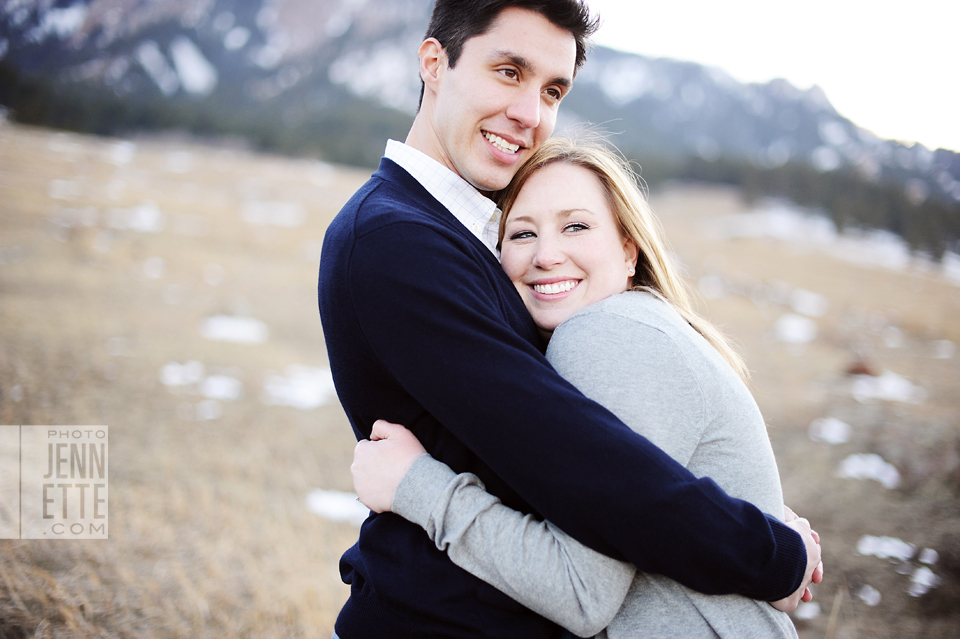 CU Boulder engagement photography ~ http://yonder.photojennette.com/hayley-jorge